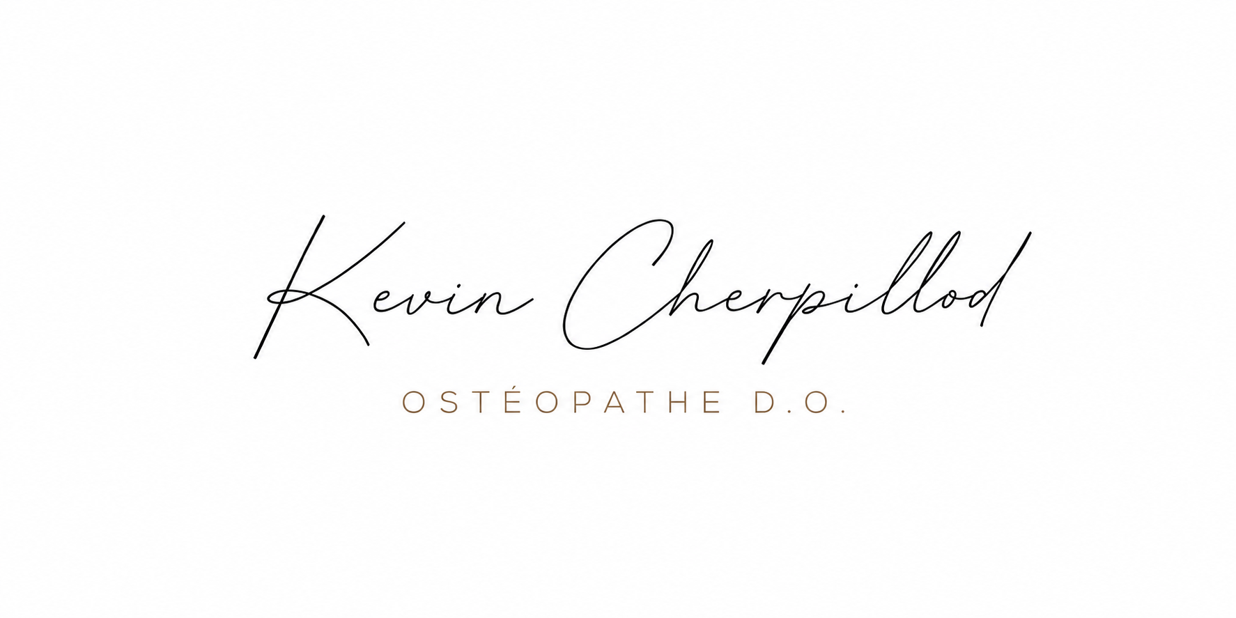 Kevin Cherpillod, Ostéopathe D.O.